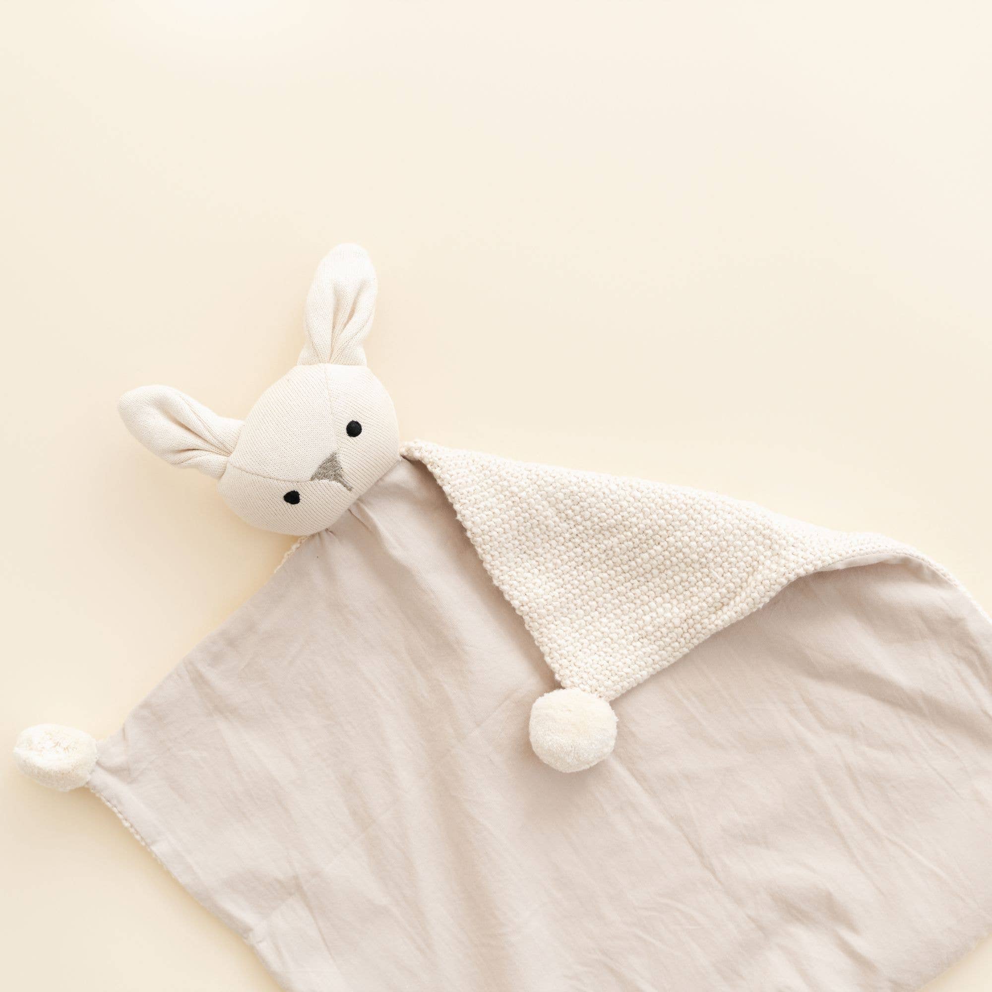 Crane Baby - Vente Couverture douillette – bébé - Jolie couverture biologique Avery pour bébé (Ollie The Bunny)7