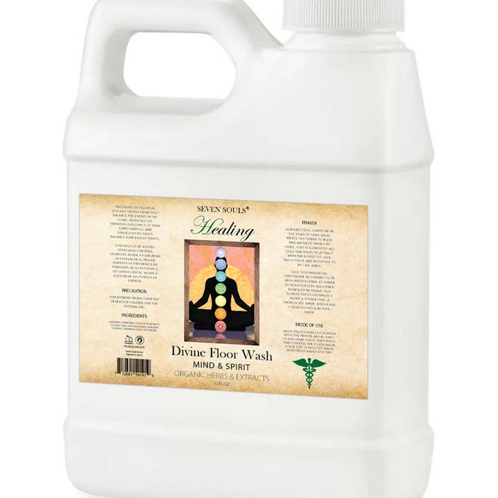 Healing - Divine Floor Wash for wholesale by Seven Souls Botanicals