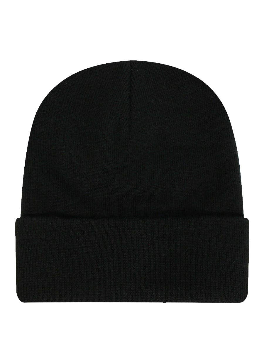 Grindstore – wholesale Beanie – Unisex – Do Not Disturb Black Beanie1