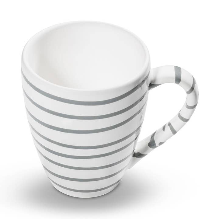 Gobelet à déjeuner flammé gris max (0,3 l) pour la vente par Gmundner Keramik Handels GmbH