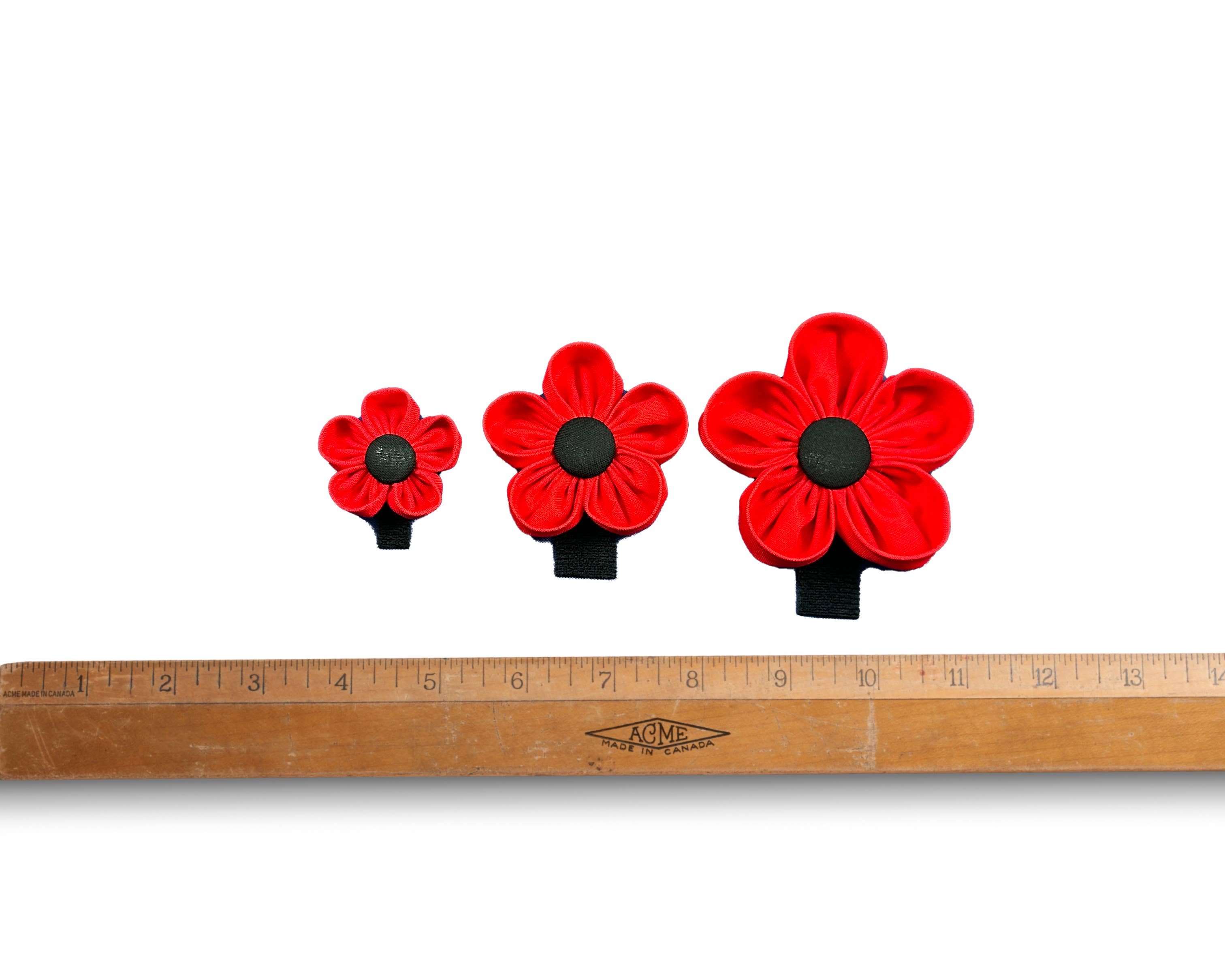 Darcy's Canine Designs - Wholesale Pet Collar - Dog - Red Poppy Collar Flower Pet Accessory5