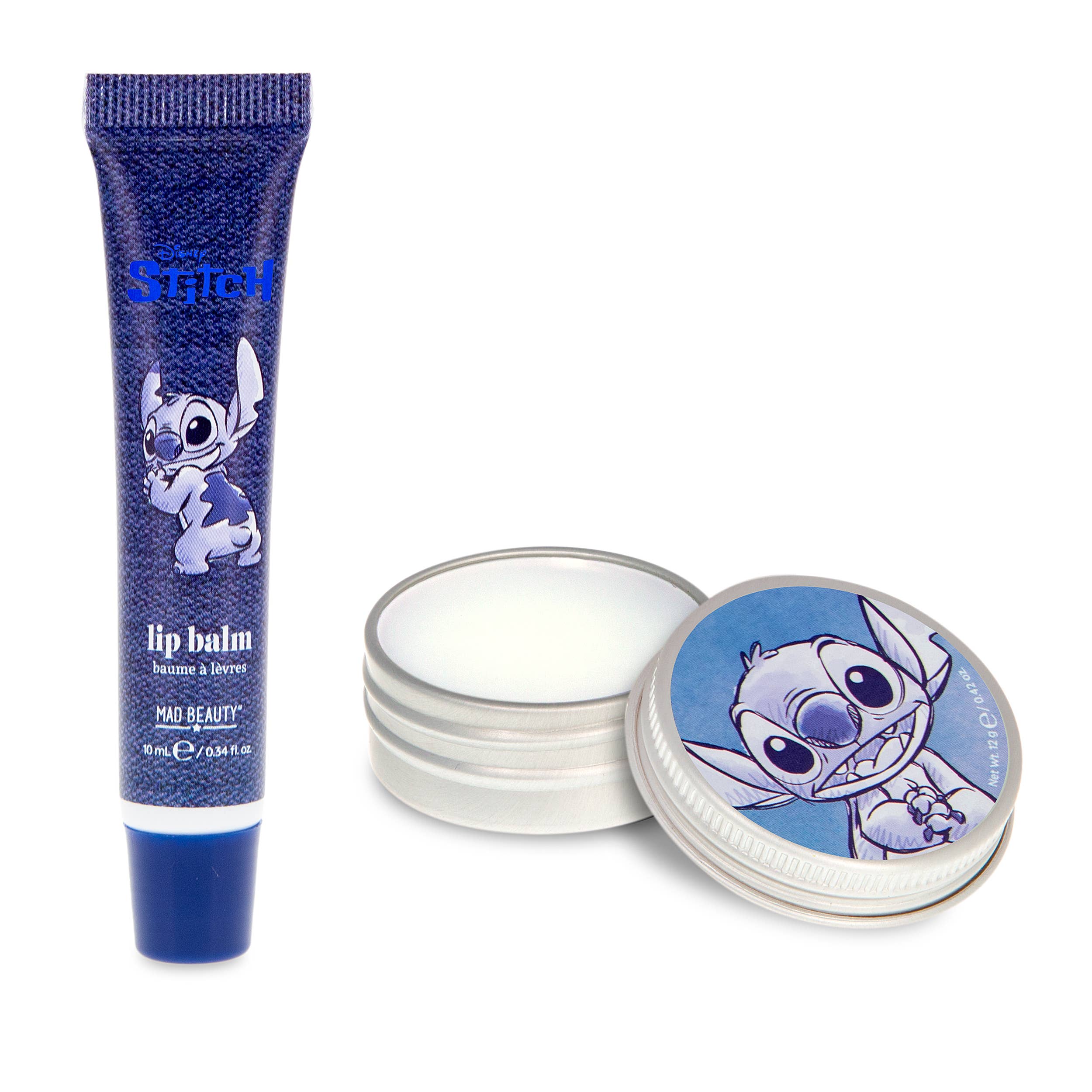 Mad Beauty - Wholesale Lip Balm Set - Mad Beauty Disney Stitch Denim Lip Balm Duo3