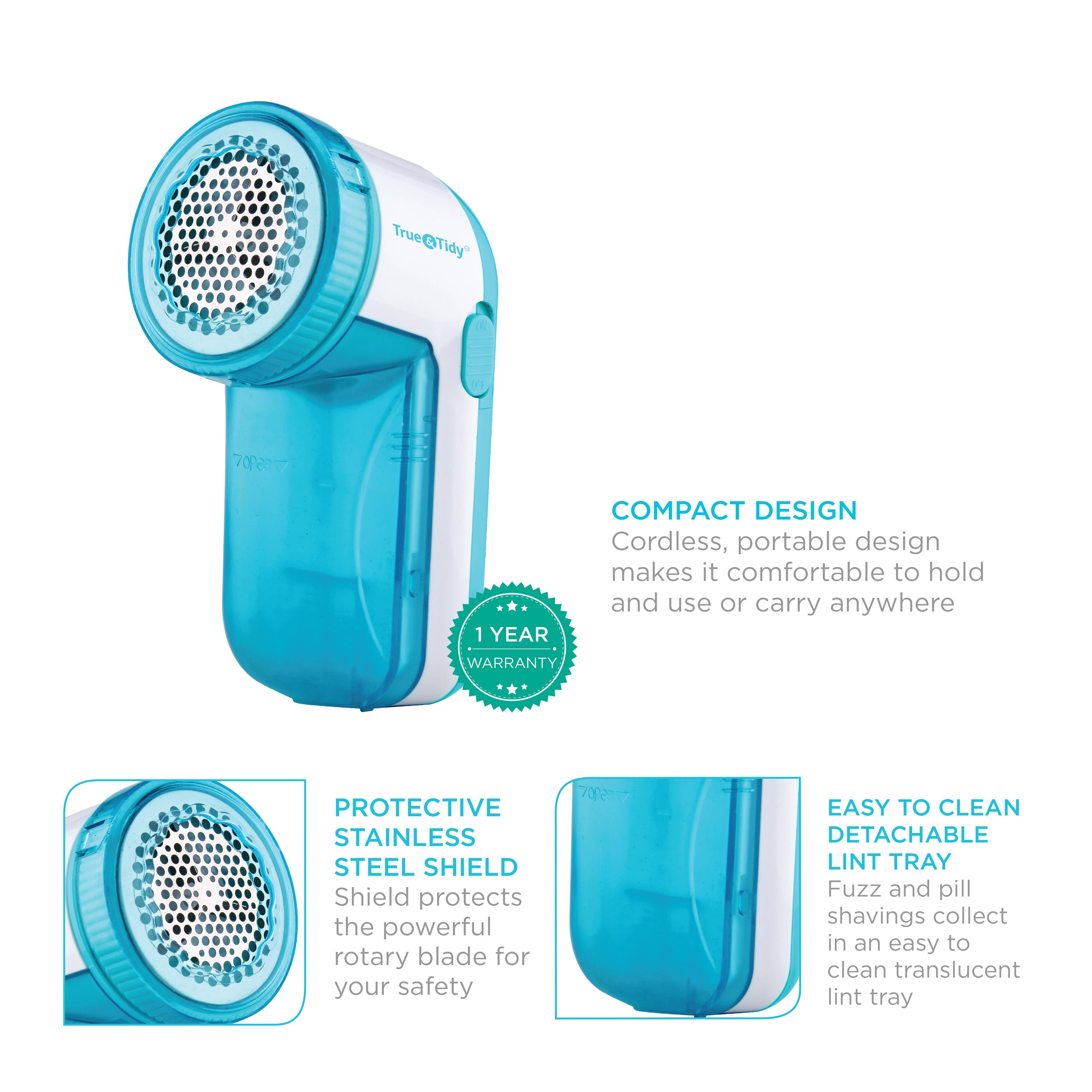 True & Tidy - Wholesale Electronic Toy - Kids & Baby - Triple Blade Compact Fabric Shaver5