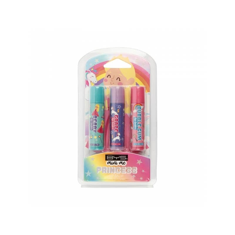 Beauty Pro - Wholesale Lip Balm Set - BYS MINI ME Lip Balm Kit PRINCESS 3pc0