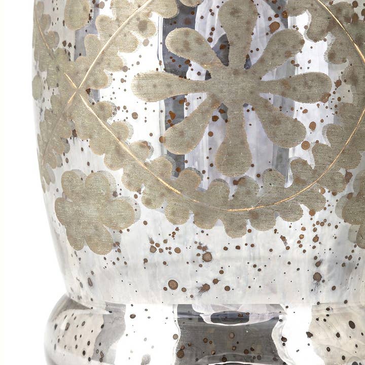 A&B Home Group Inc. - Vente Bocal décoratif - S/3 Carafes - Argent/Transparent/Or5