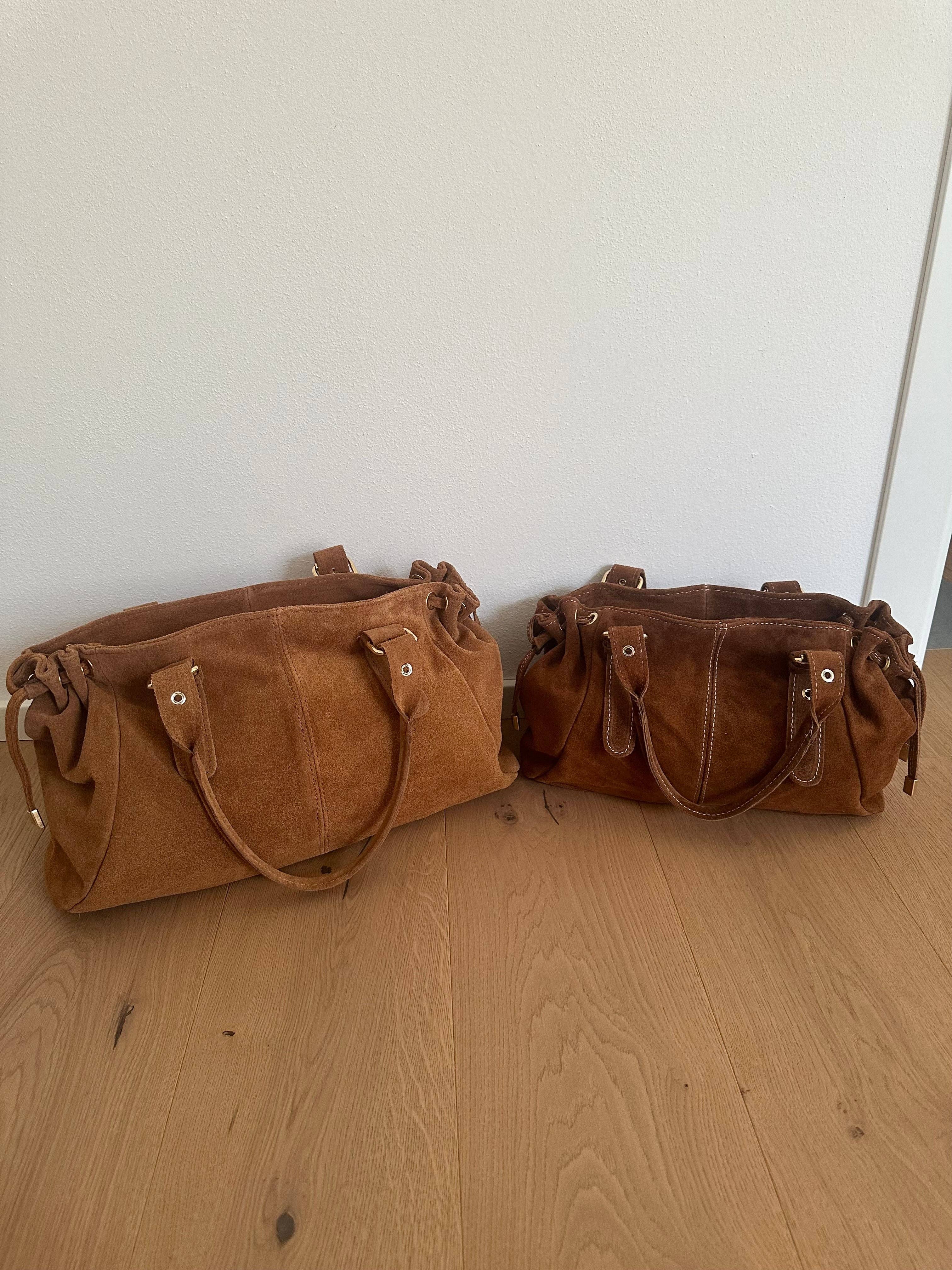 Zhade - Wholesale Schoudertas - Dames - ISABEL groot - suède2