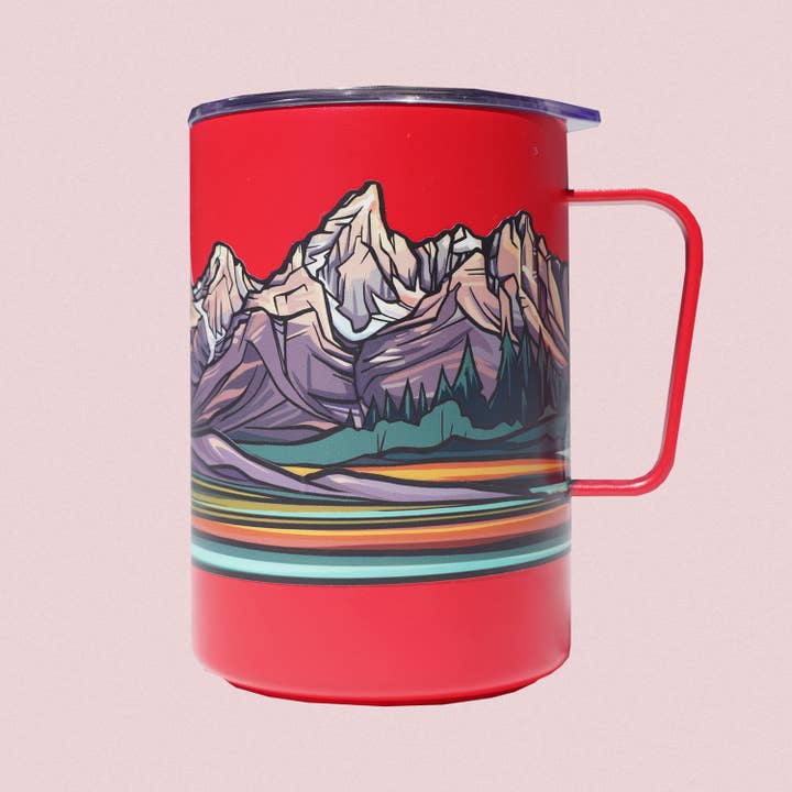 Hydrascape Stickers - Wholesale Sticker - Grand Teton National Park Infinity Sticker