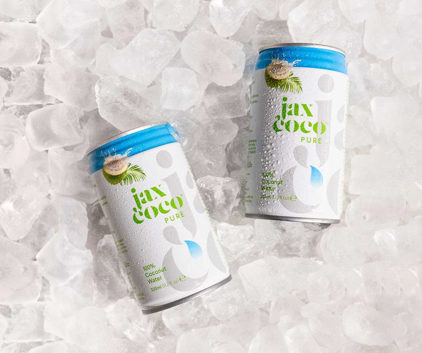 Green Heads – wholesale Smaksatt vatten (icke kolsyrat) – Jax Coco 100 % kokosvatten 330 ml2