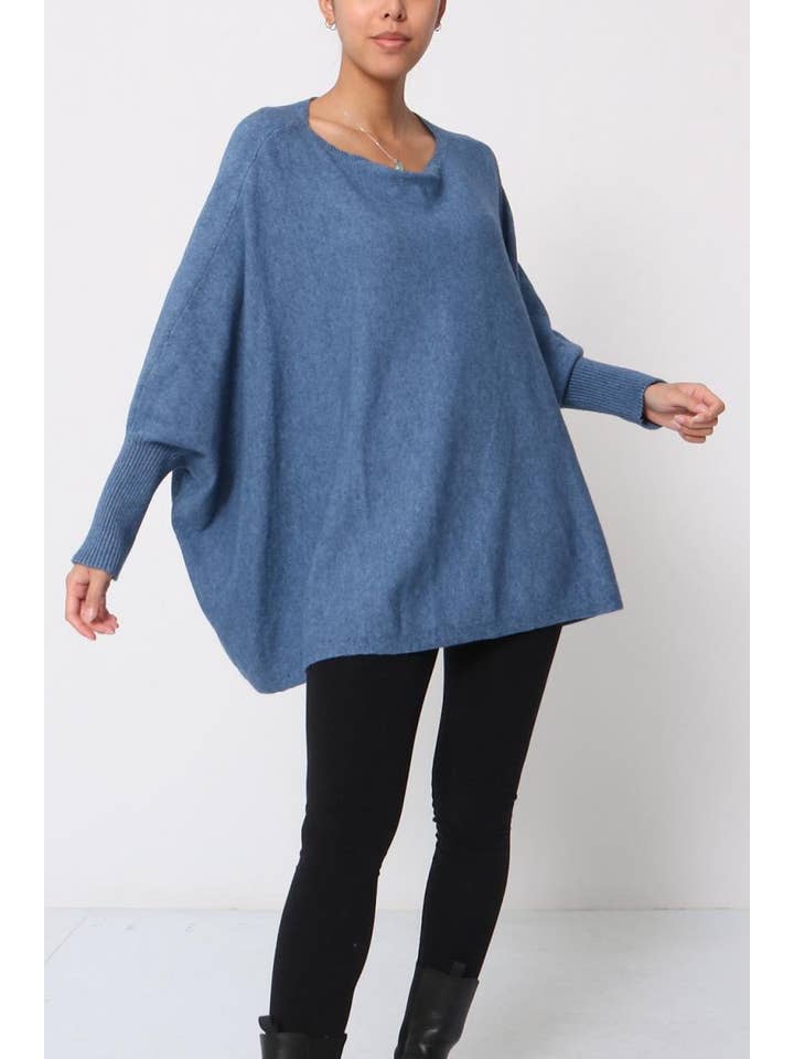 LÉA & LUC - Wholesale Tunic Sweater - Women's - Sweater REF.87176