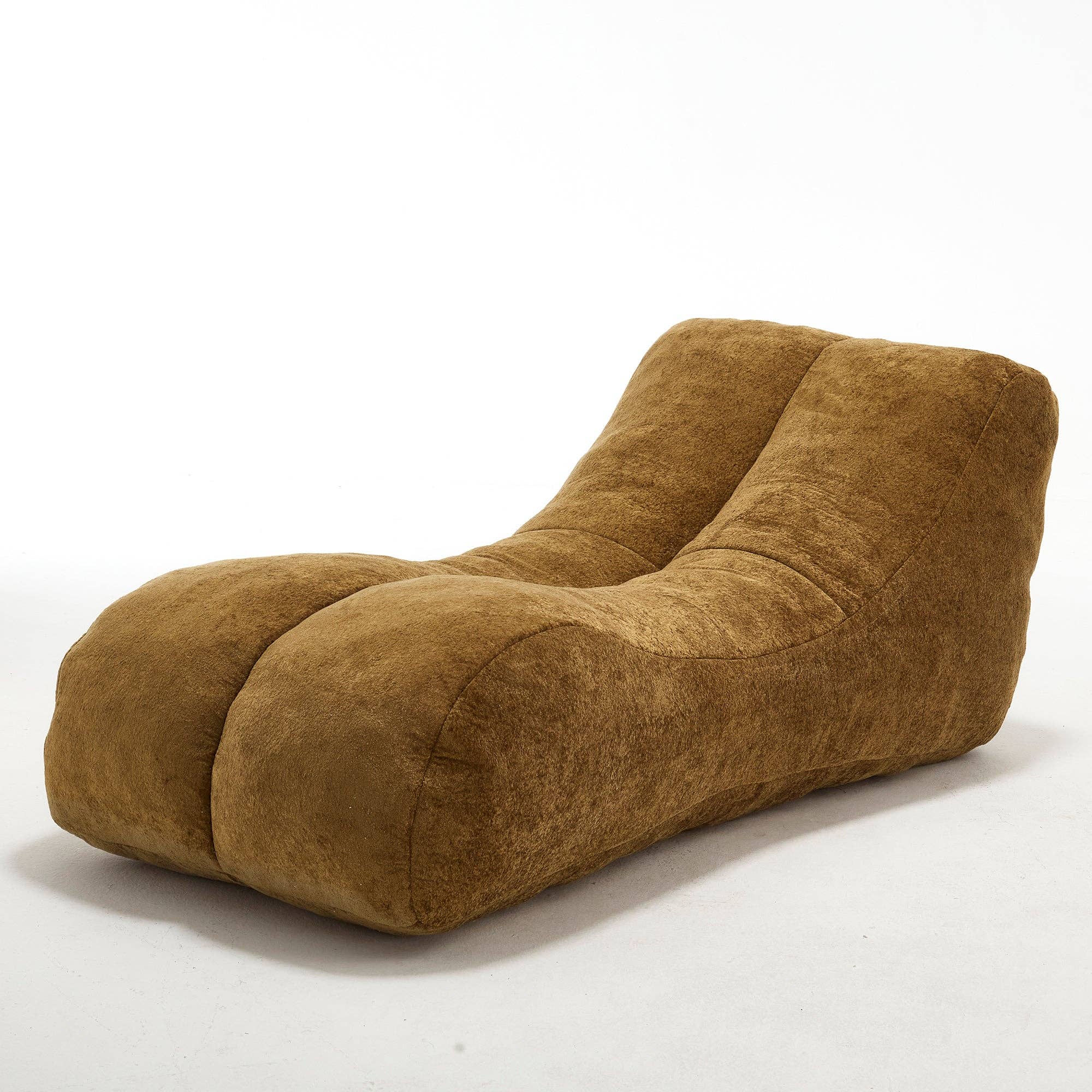 39F Inc. - Vente Chaises - Fauteuil Pouf Marron pour Adultes avec Garnissage en Éponge1