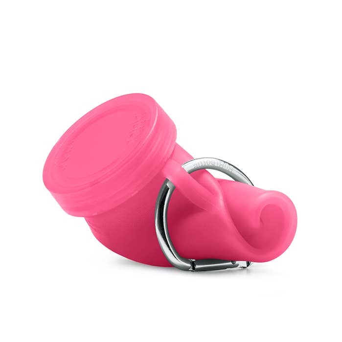 Bubi Brands - Wholesale Water Bottle - Bubi Water Bottle 14oz Pink, sustainable/collapsible1