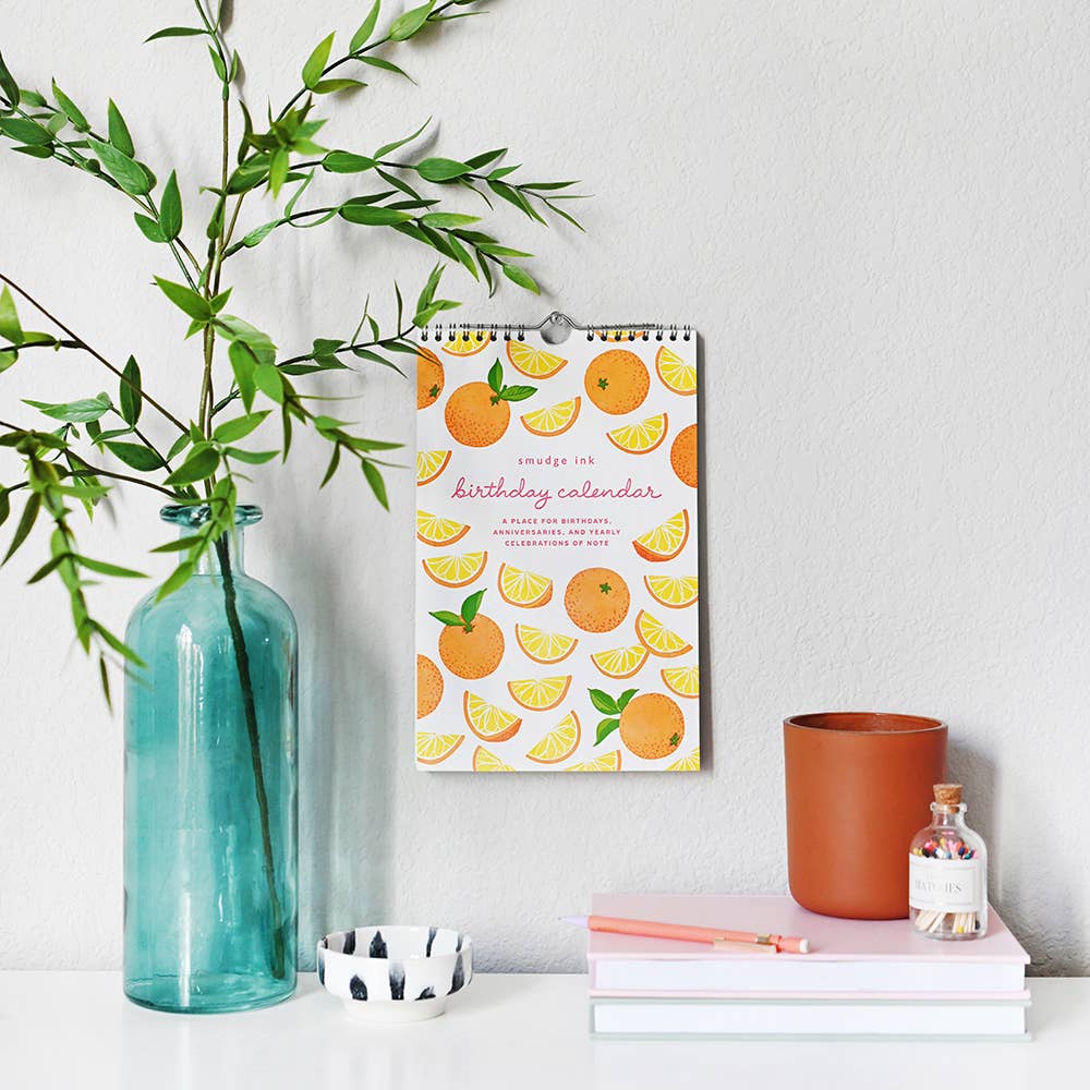 Smudge Ink - Wholesale Calendar - Good Morning Birthday Calendar1