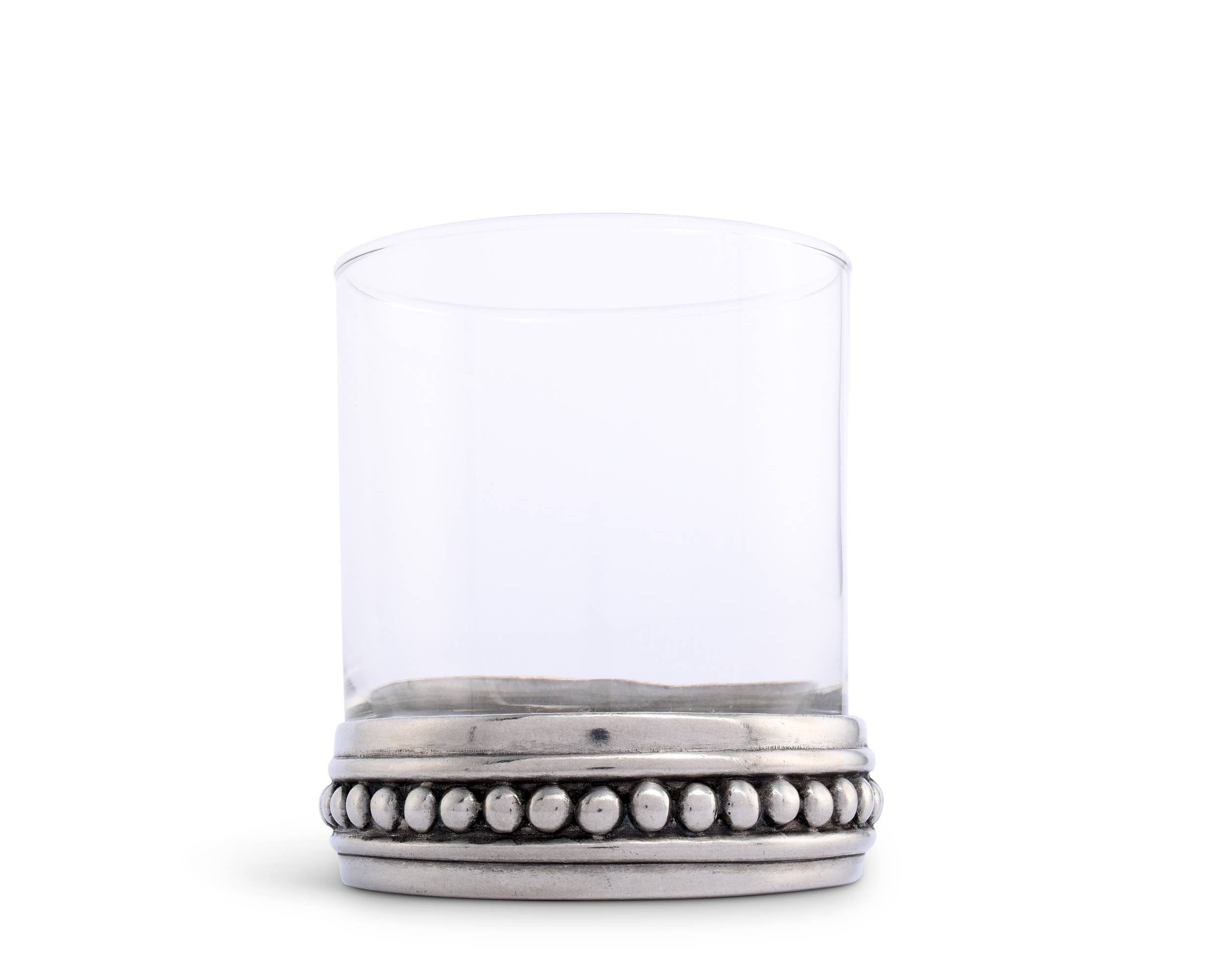Vagabond House - Wholesale Cocktail/Liquor Glass - Medici Beading Double Old Fashion Bar Glass3