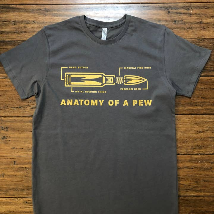 Jenny’s Studio Creations – Großhandel T-Shirt mit Siebdruck – Unisex – Anatomy of A Pew T-Shirt2