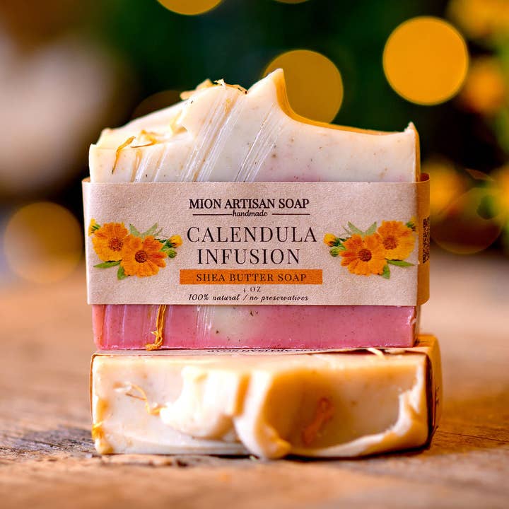 Calendula Infusion | Shea Butter Soap for wholesale by MION Artisan Soap