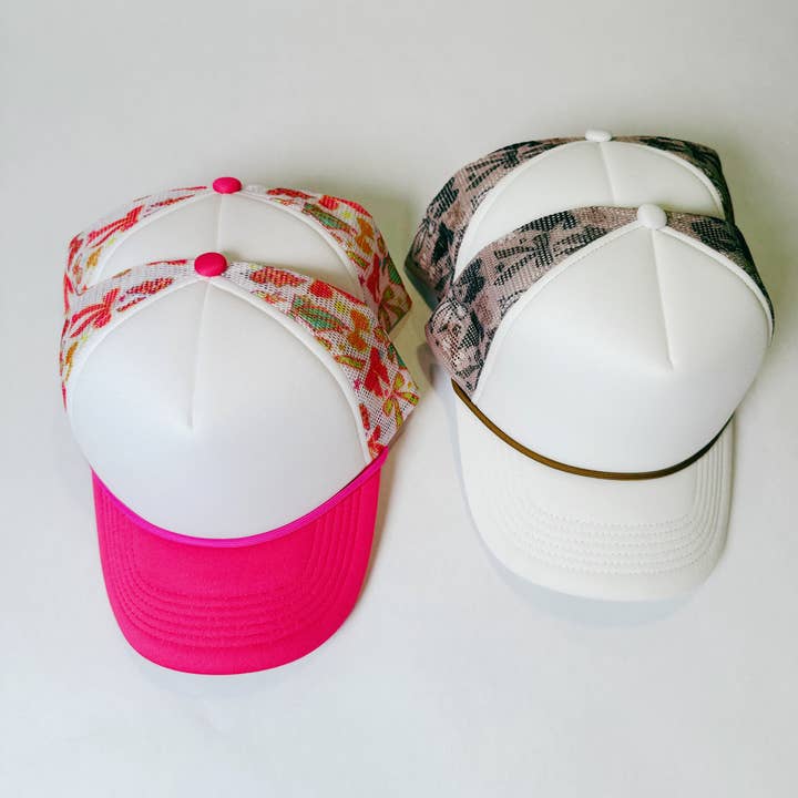 TEELUX - Wholesale Trucker Hat - Unisex - TEELUX - BOW TRUCKER HAT - Choose from available Colors8