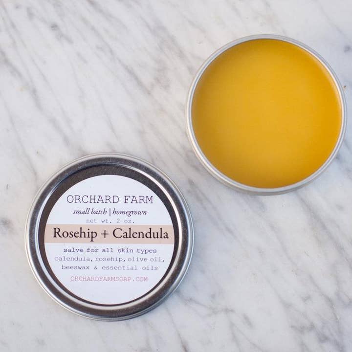Orchard Farm Soap - Wholesale Healing Salve/Balm/Cream - 2oz Rosehip Salve