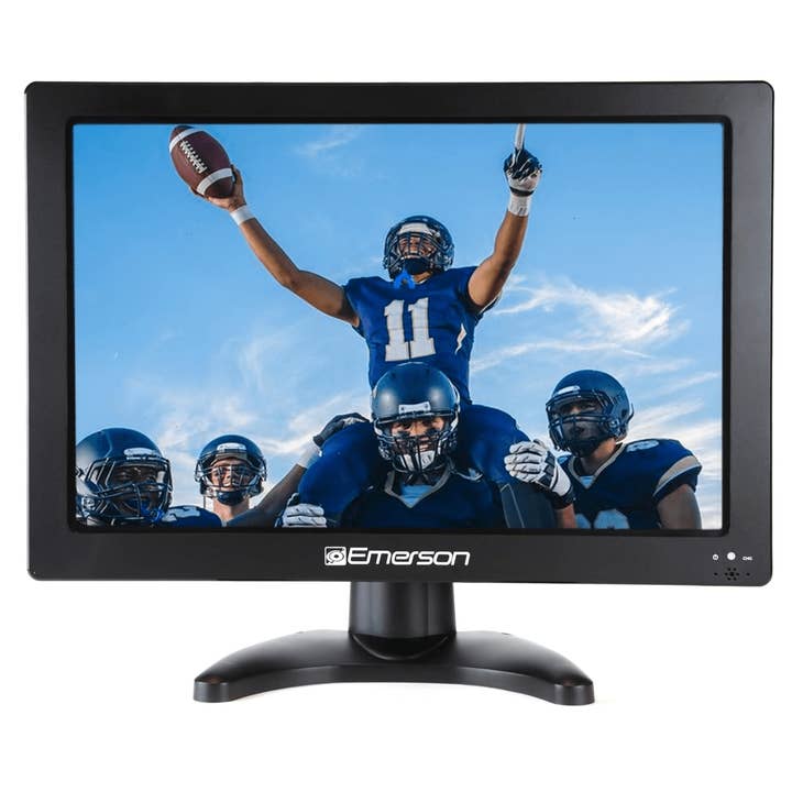 JupiterGear Home - Wholesale Decorative Tabletop Object - Emerson 13.3" Portable Digital TV with 12V DC Car Adapter