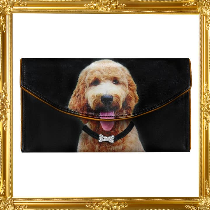 Goldendoodle voor wholesale door Kent Stetson Handbags