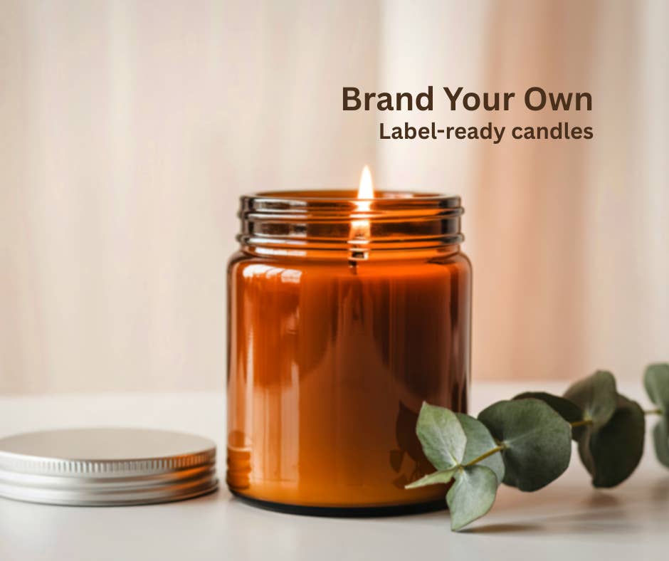 Misplaced Muse Creative - Wholesale Jar/Filled Candle - White Label Candles