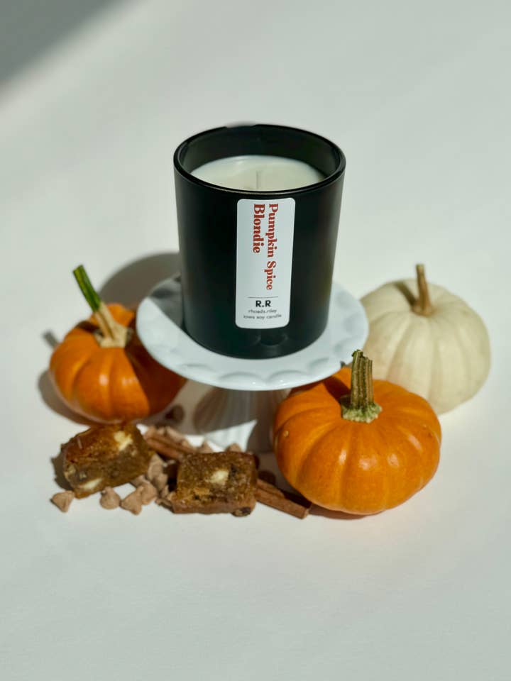 Pumpkin Spice Blondie - 8oz | Hand-Poured Soy Candle | Fall for wholesale by R.R -rhoads.riley Candles