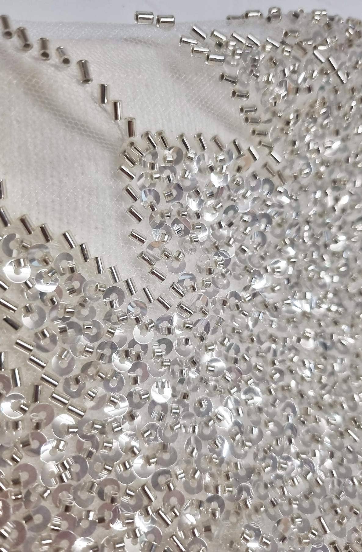 Ivory Angelica Sequin Wing Light Knit Jumper-Ivory for wholesale on Faire3