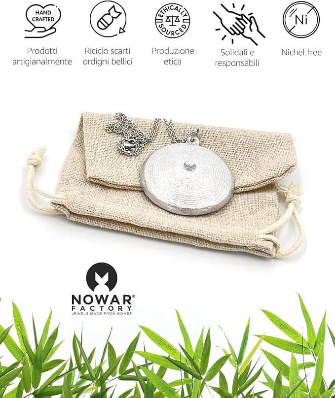 No War Factory s.r.l. - Wholesale Pendant/Charm Necklace - Gong necklace2
