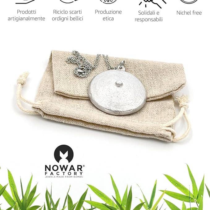 No War Factory s.r.l. - Wholesale Pendant/Charm Necklace - Gong necklace2