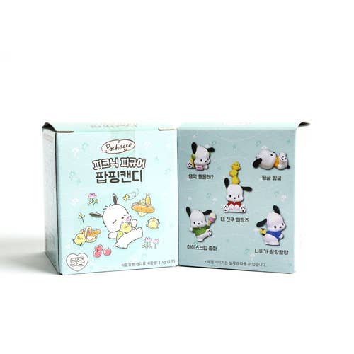 K_Wonderland - Wholesale Figurine Toy - Kids - Sanrio Pochacco Picnic Theme Collectable Mystery FigureCharm