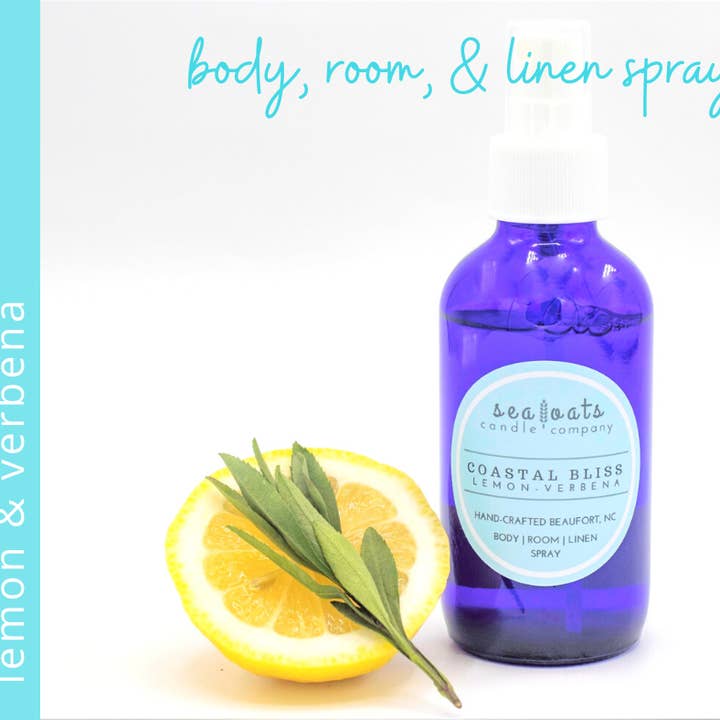 Coastal Bliss Linen | Room | Body Mist 2oz. for wholesale by Sea Oats Candle Company