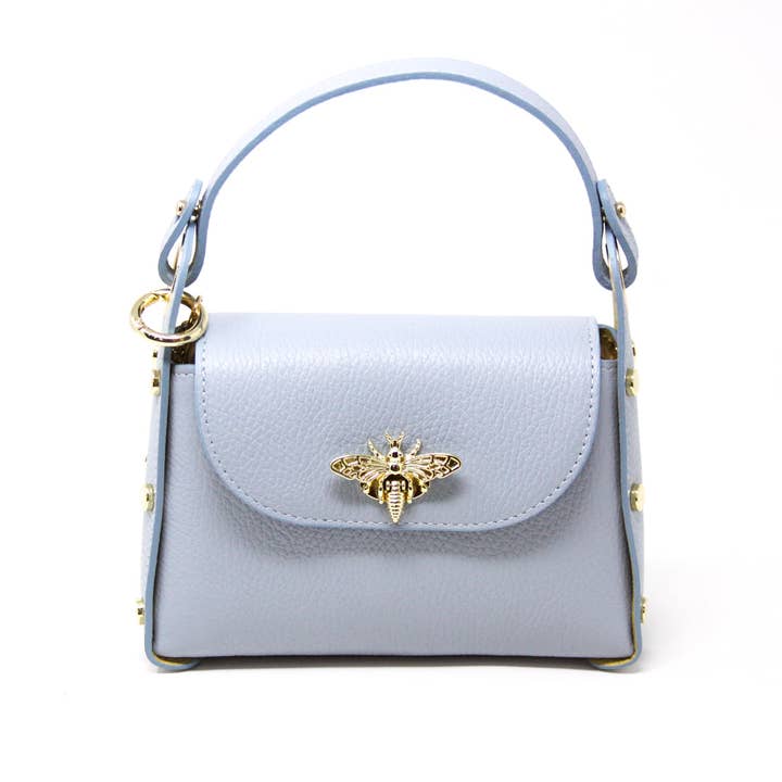 German Fuentes Handbags - Wholesale Top Handle Bag - Women's - GF1085 GENUINE ITALIAN LEATHER BUTTERFLY MINI BAG19