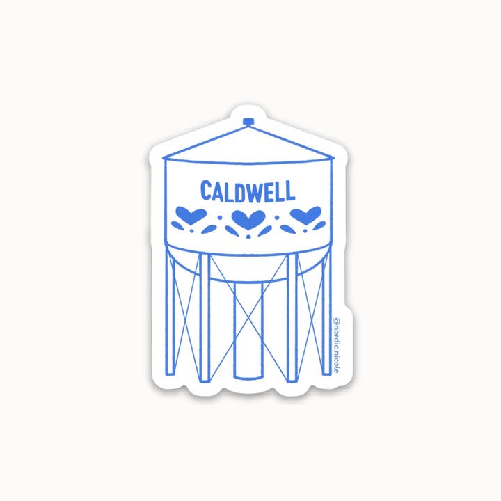 Caldwell Idaho Water Tower for wholesale by Nordic Nicole