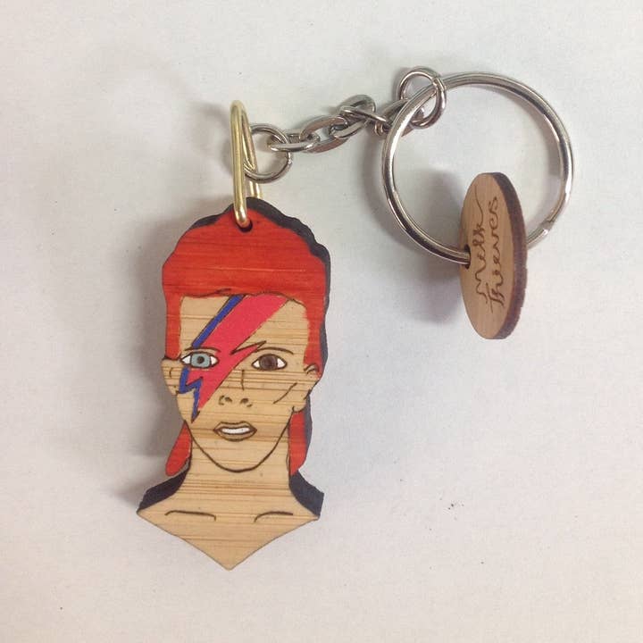 Milk Thieves - Wholesale Keychain - Unisex - Keyring: David Bowie1