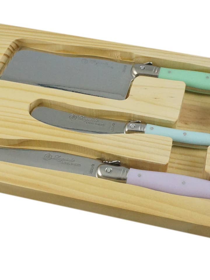 Laguiole by Louis Thiers 3-Piece Cheese Set for wholesale by Laguiole Australia