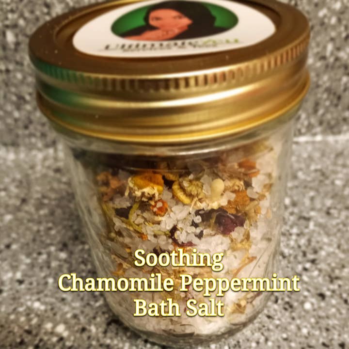 Soothing Chamomile Peppermint Bath Salt for wholesale by UltimateYou