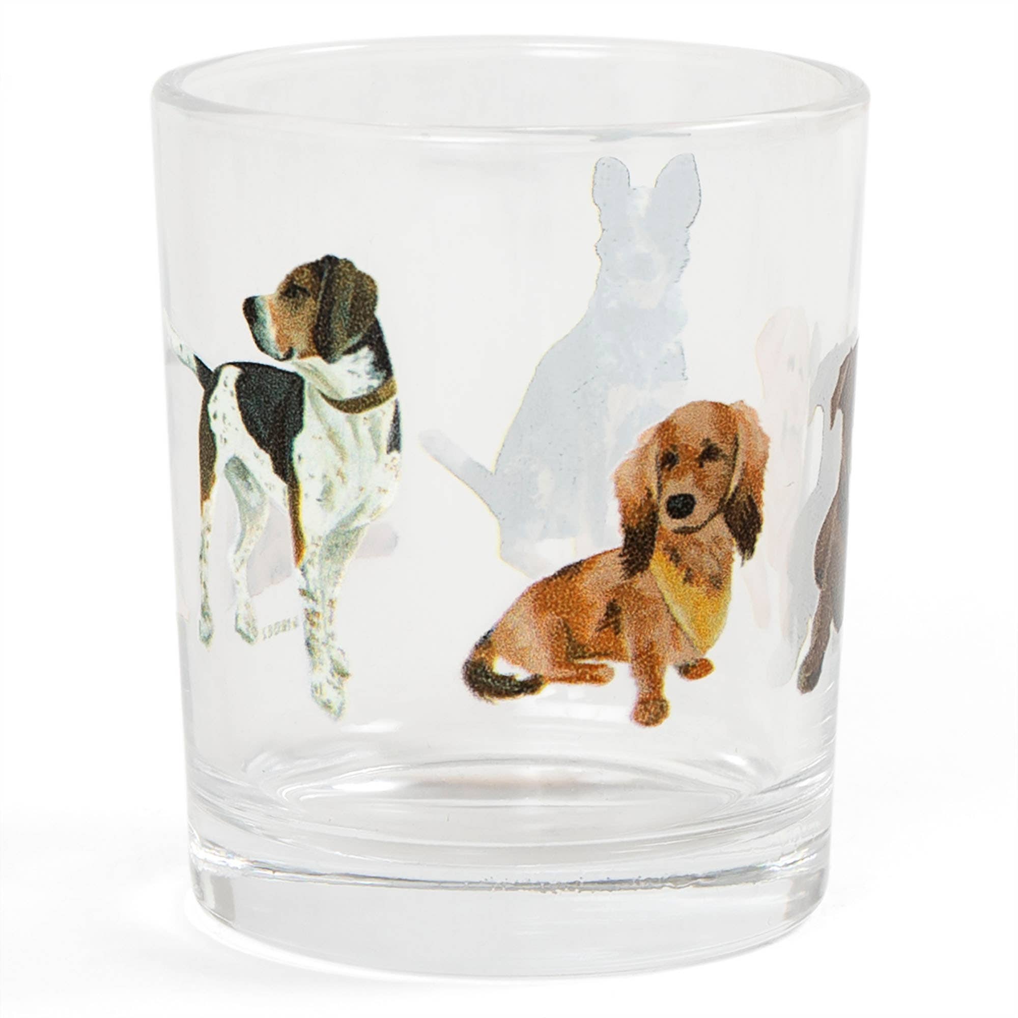 1canoe2 | One Canoe Two Paper Co. - Wholesale Drinking Glass/Cup - Dachshund & Dog Friends Short Juice Glass1