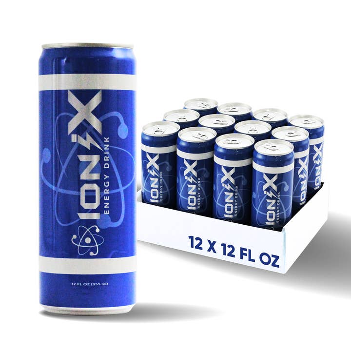 IoniX Energy Drink-12fl oz x 12pk-Nootropic Energy Drink for wholesale by IoniX