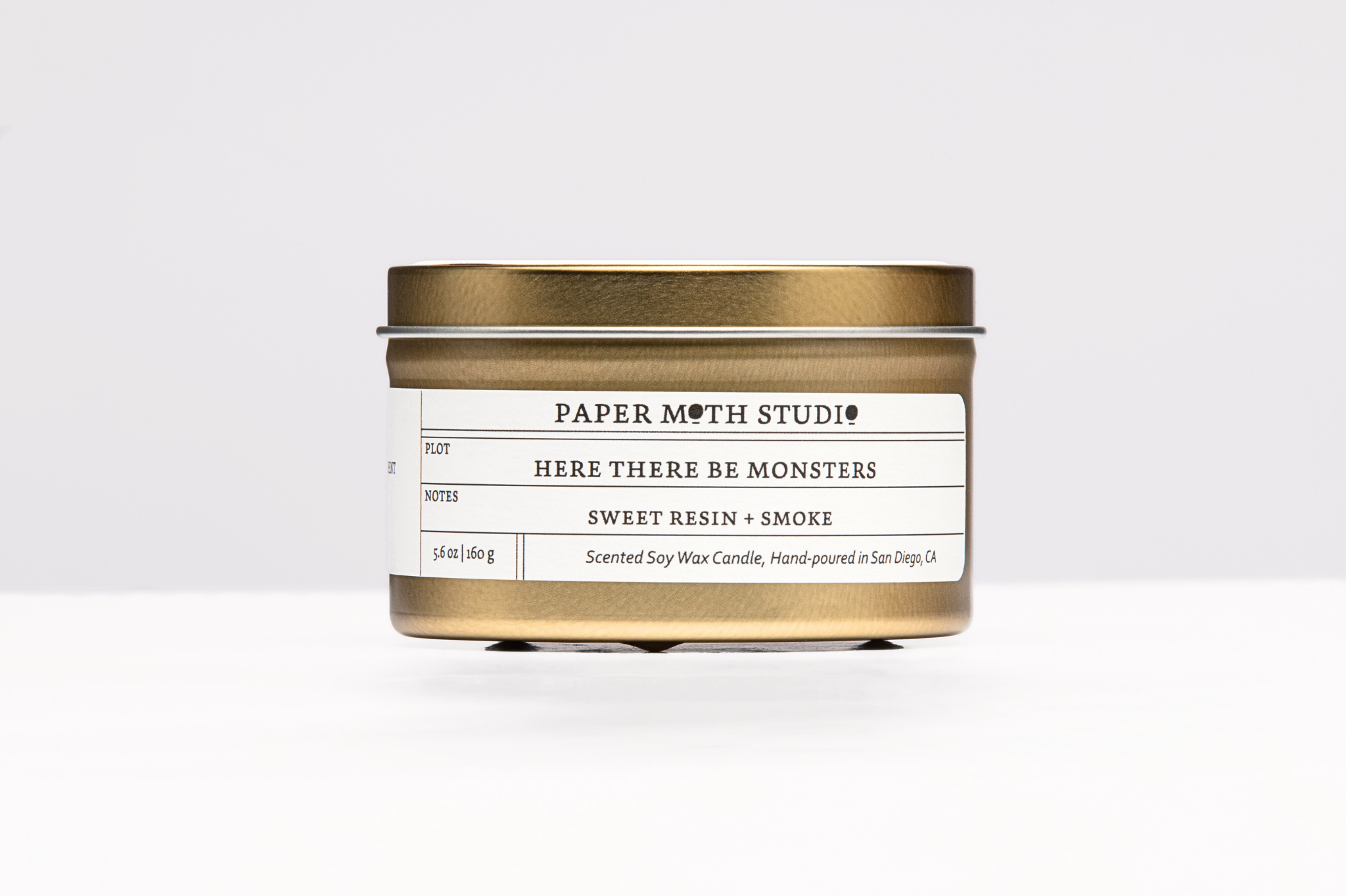 Paper Moth Studio - Wholesale Travel Candles - Here There Be Monsters1