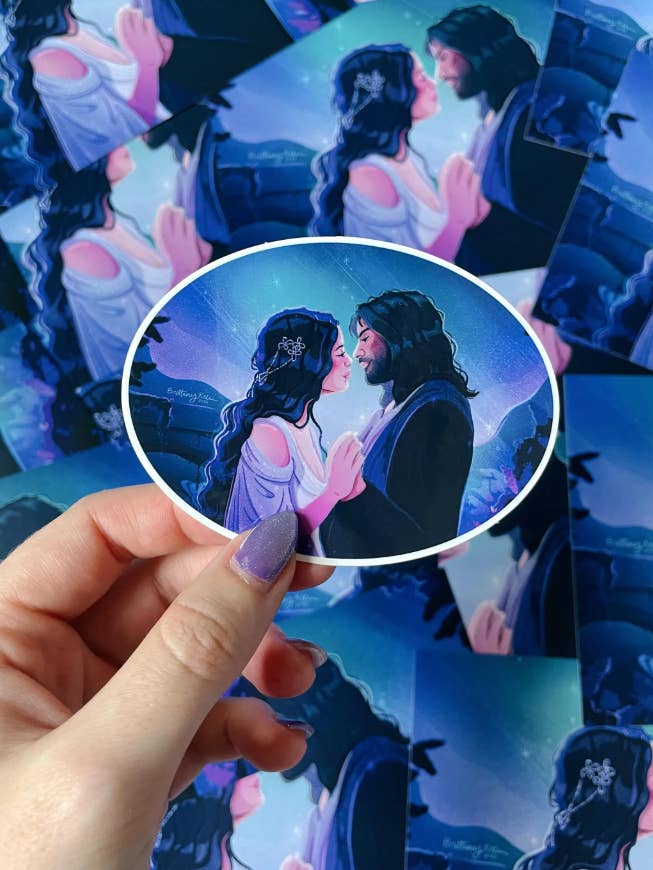 Lord of the Rings Sticker for wholesale by Brittany Keller Art