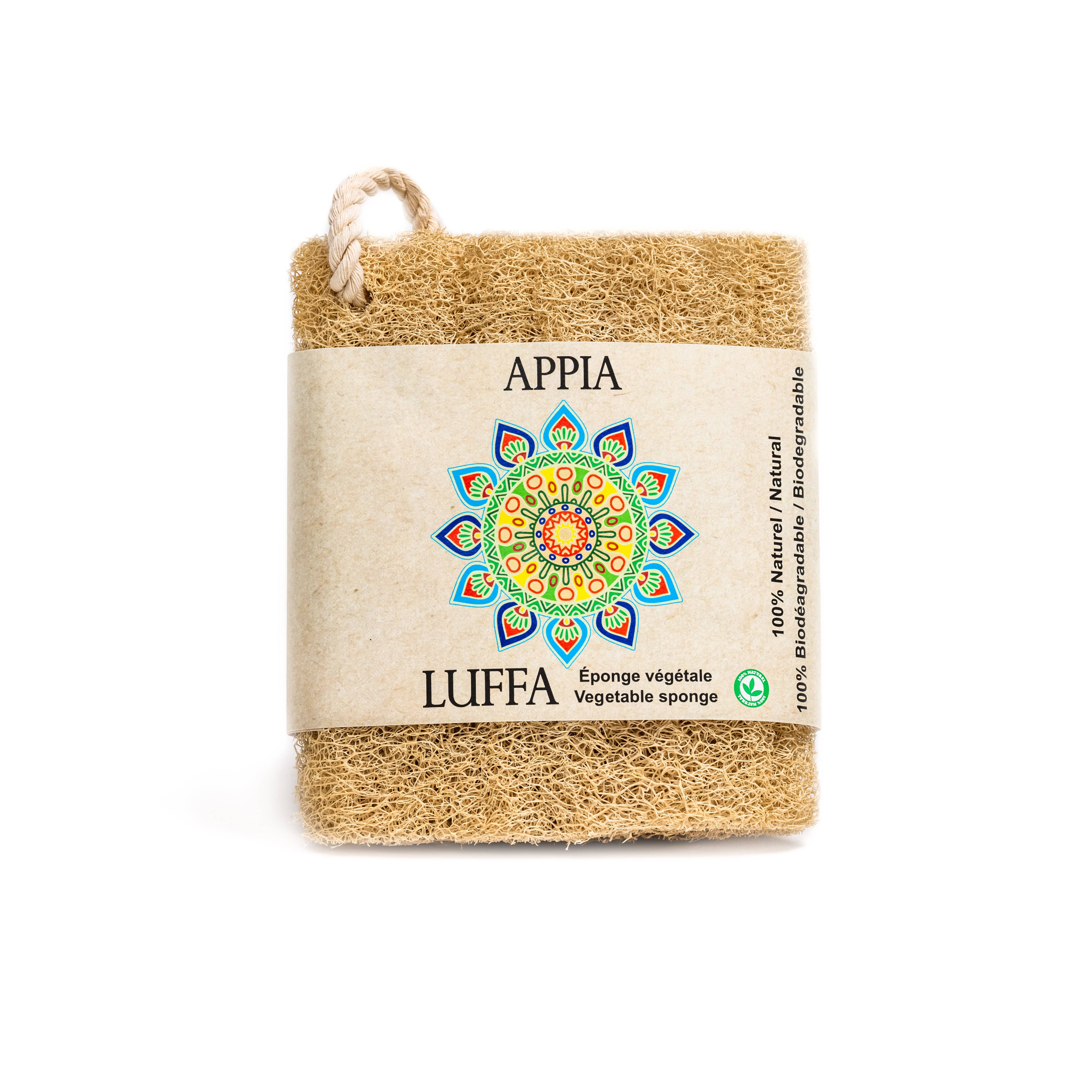 Appia Luffa - Wholesale Loofah - Premium Organic Egyptian Loofah Sponge Large with rope