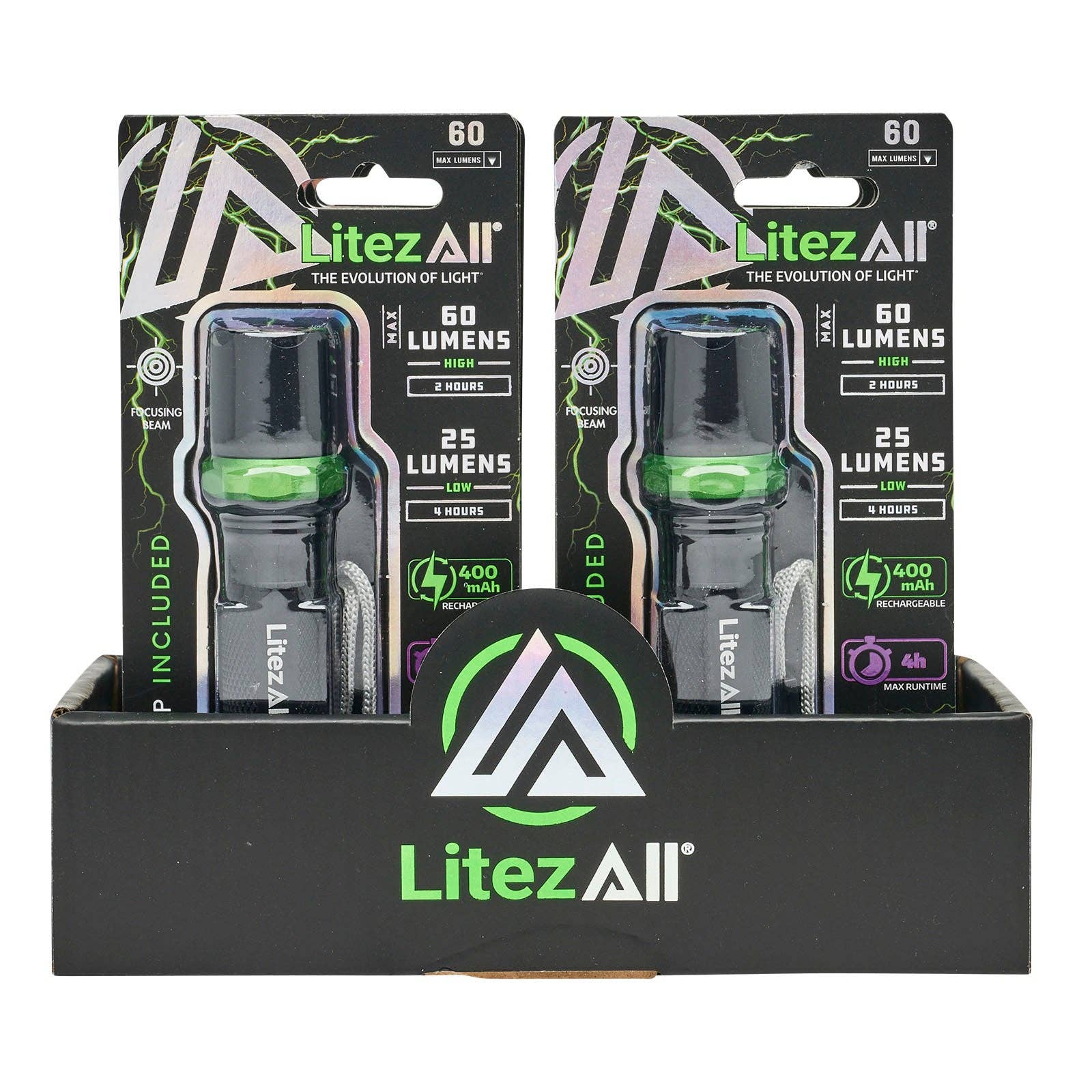 LitezAll - Wholesale Flashlight - LitezAll Rechargeable Mini Tactical Flashlight12