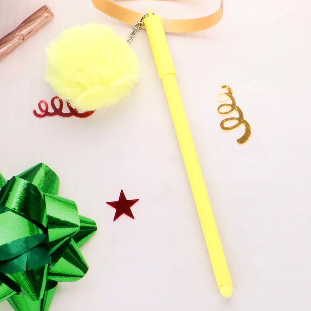 Sensibling Corp. – wholesale Pen – Pom Pom Gel Pen
6