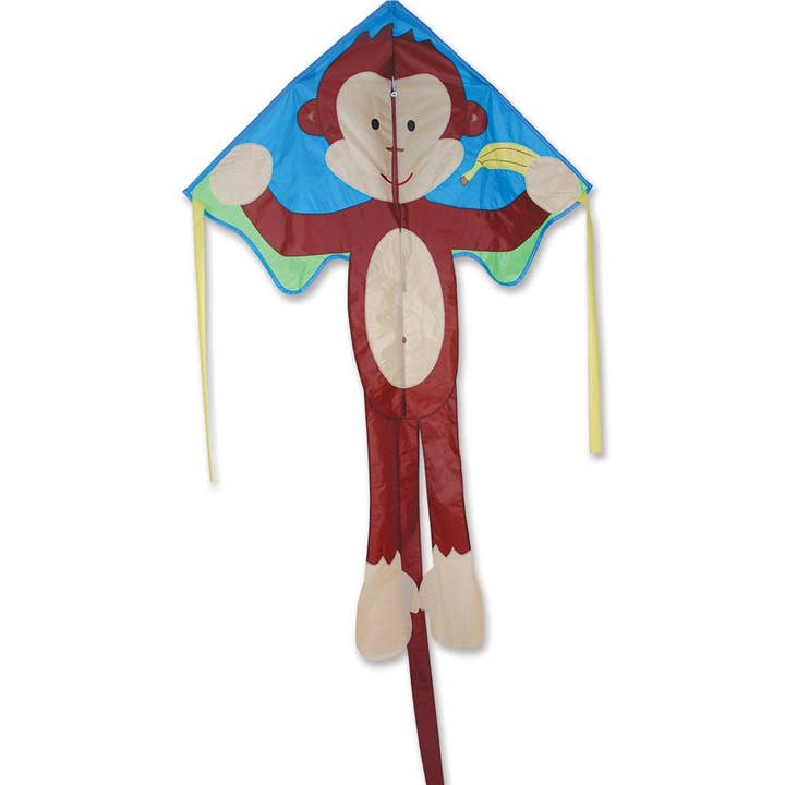 Lg. Easy Flyer - Cerf-volant Mikey Monkey pour la vente par Premier Kites & Designs