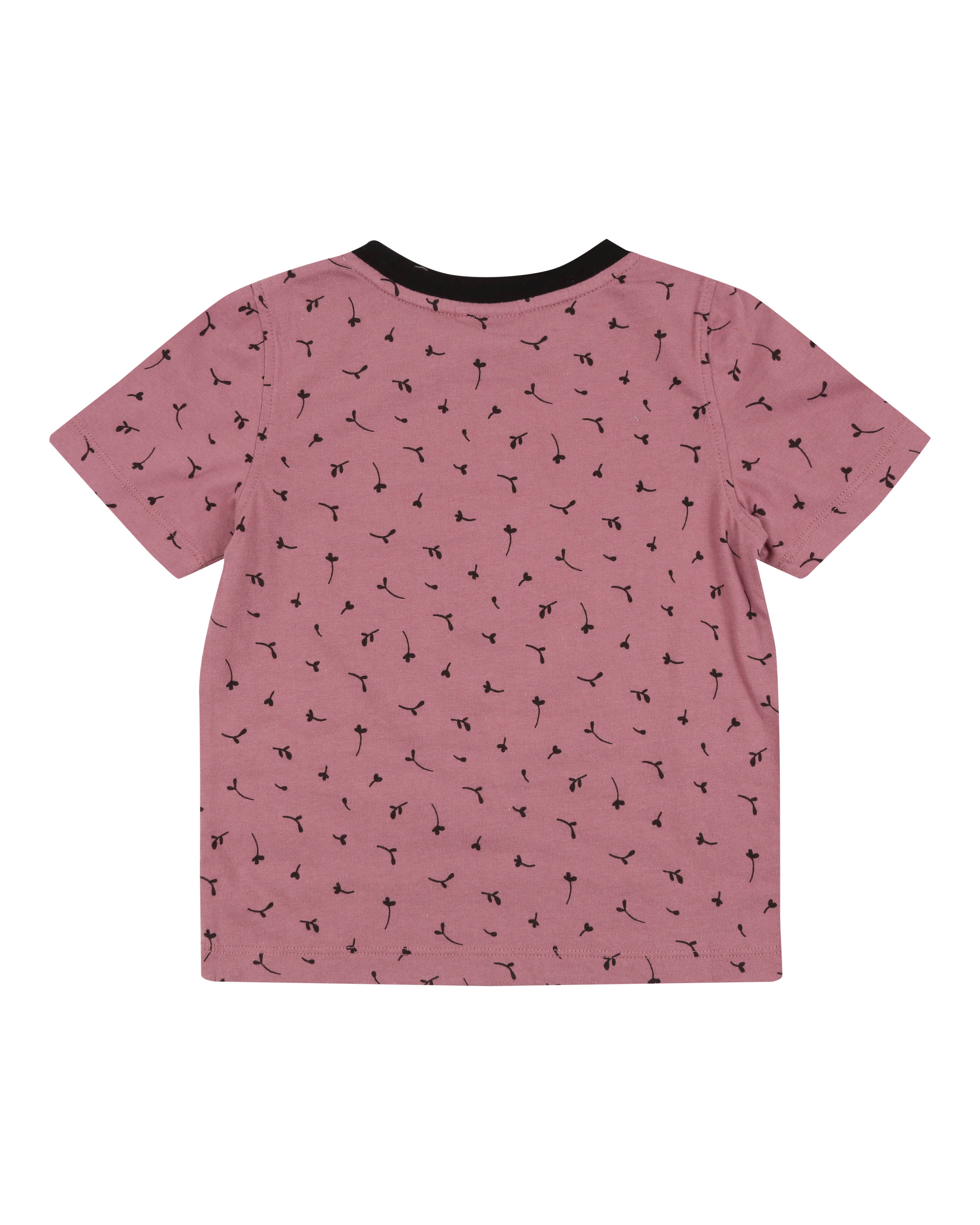 plum Seedling Print T-Shirt for wholesale on Faire1