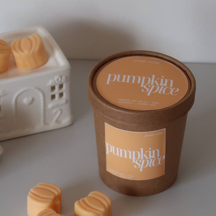 Jeune Home - Wholesale Wax melt - Pumpkin shaped wax melts | spice pumpkin wax melts2