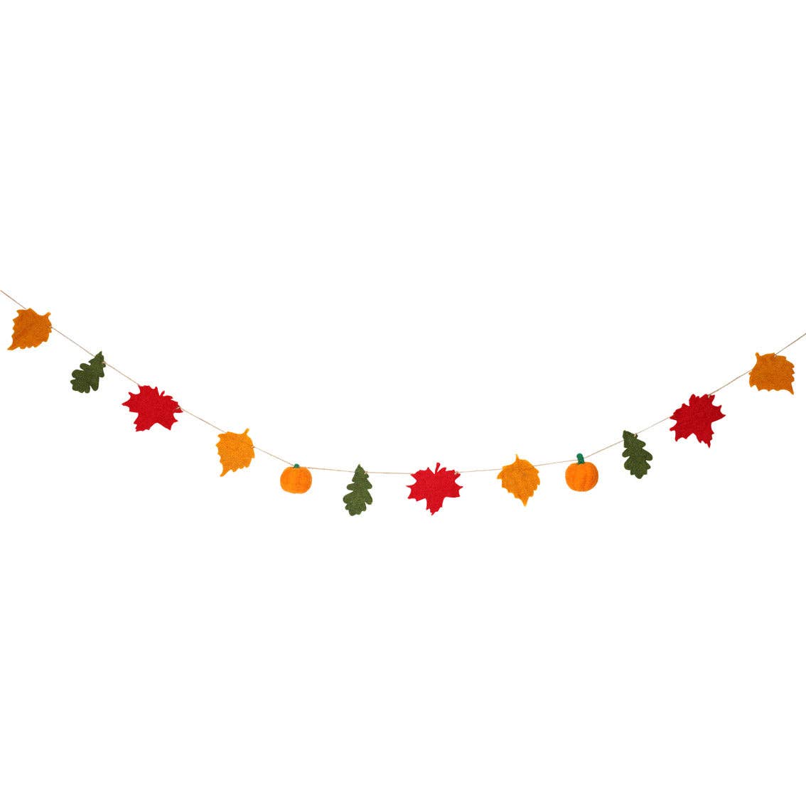 Talking Tables EU - Wholesale Bunting/Garland - Autumn Hues Felt Garland - 2m3