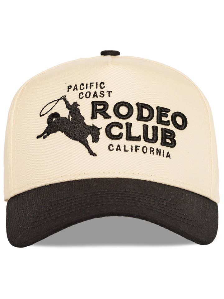 Club de Rodéo de la Côte Pacifique en Naturel/Noir pour la vente par Friday Feelin'