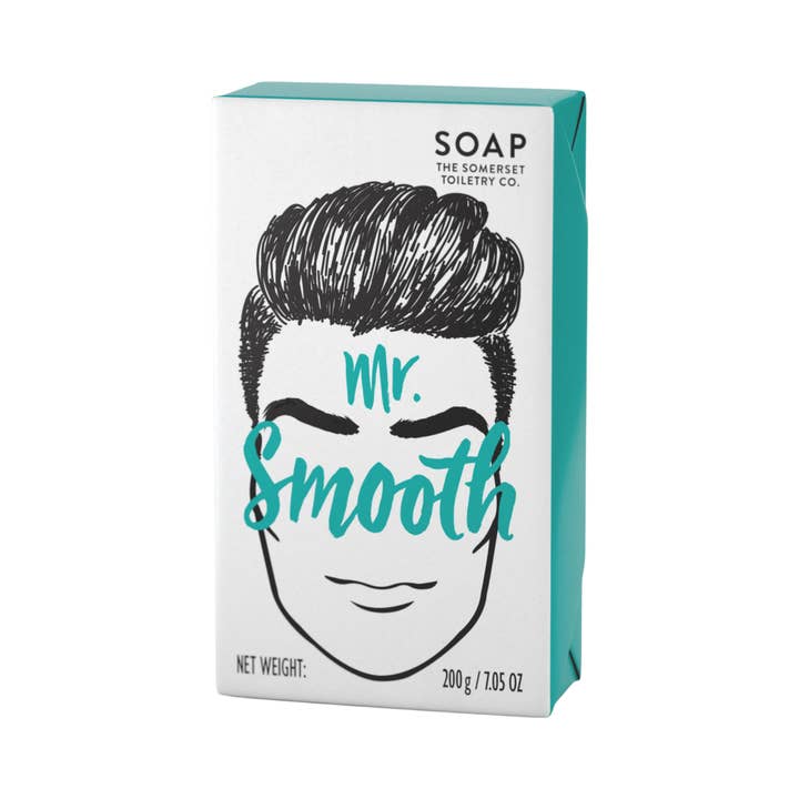 The Somerset Toiletry Co. - Wholesale Bar Soap - Men's - Somerset® 200g Mr Smooth Soap Bar - Ginger