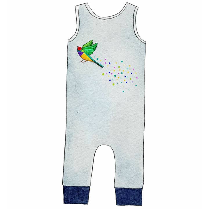 Goldie Organic Romper for wholesale by León & Bird