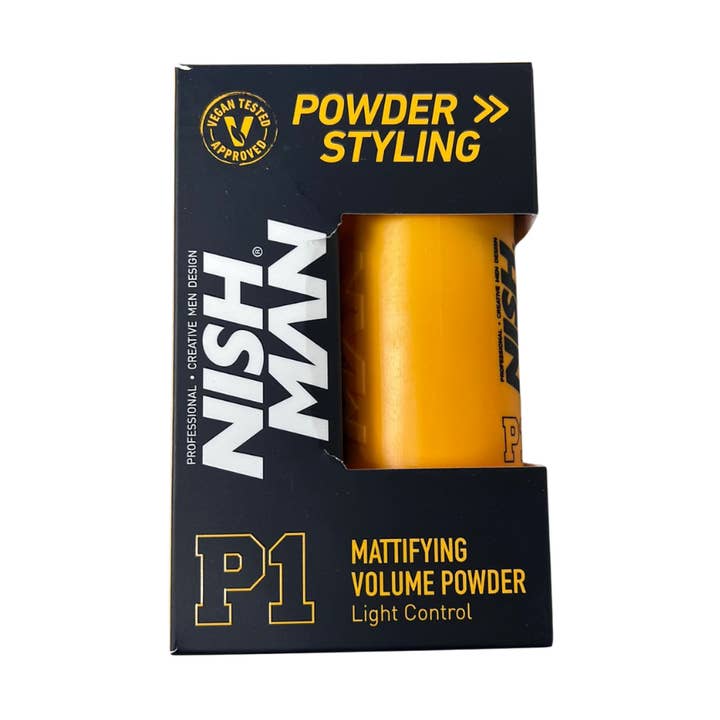 Nishman volume powder - ORANGE for wholesale by Bladeworx NI LTD